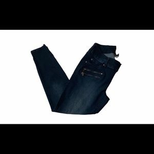Torrid Stretch Denim Blue Front Zip Pocket Jean